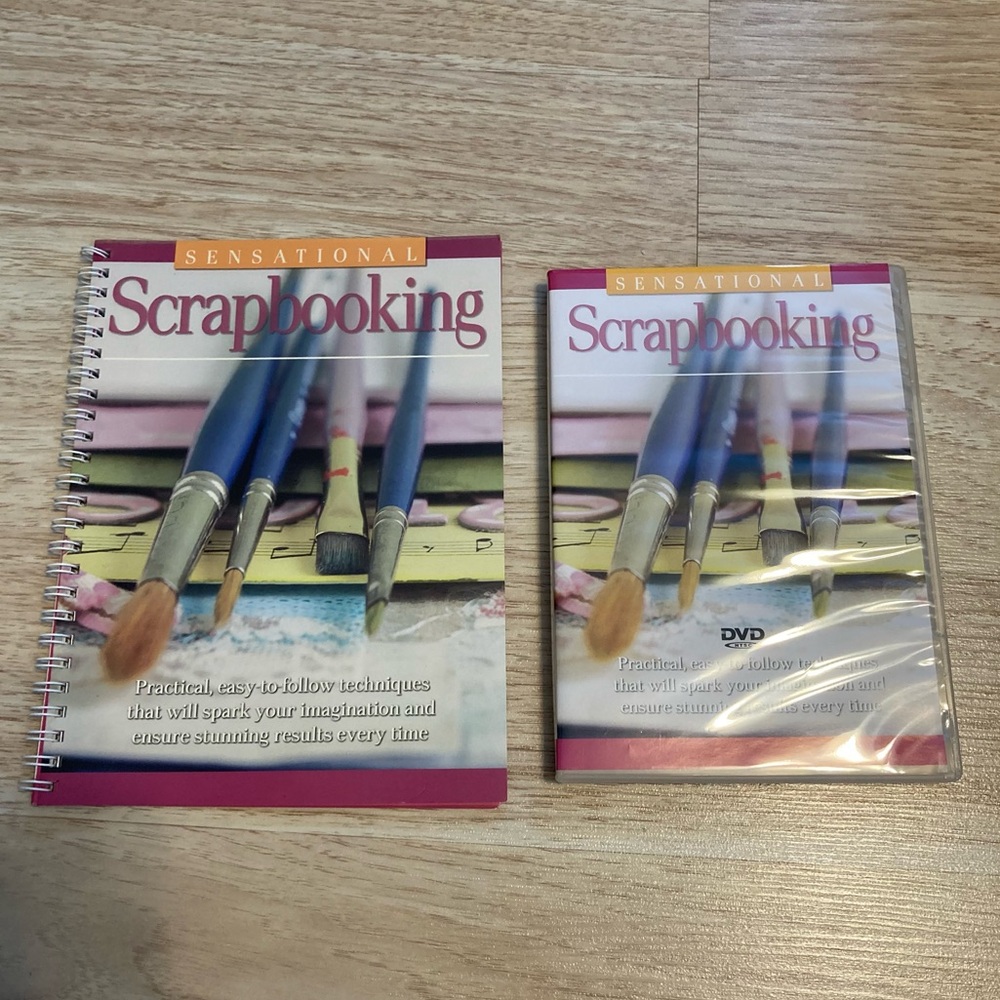 3/$8 Scrapbooking Book with DVD